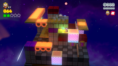 Super Mario 3D World 5-Toad Green Stars