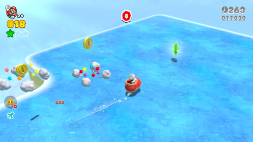 Super Mario 3D World 6-5 Green Stars