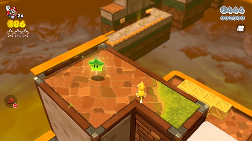 Super Mario 3D World 6-6 Green Stars