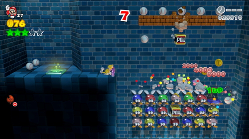 Super Mario 3D World 6-Mystery Green Stars