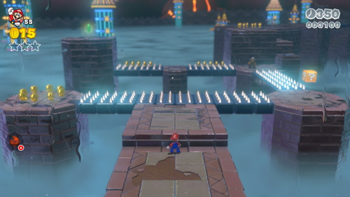 Super Mario 3D World Bowser-1 Green Stars