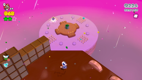 Super Mario 3D World Bowser-3 Green Stars