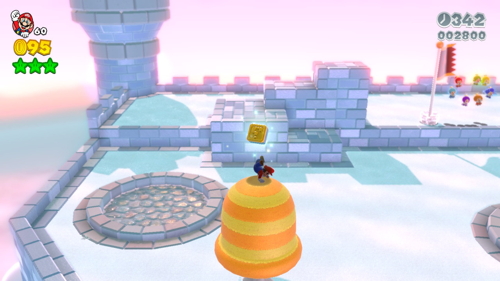 Super Mario 3D World Bowser-Castle Stamp