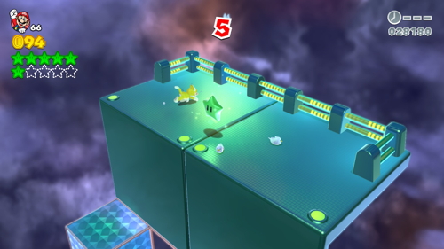 Super Mario 3D World Bowser-Mystery Green Stars