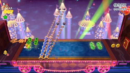 Super Mario 3D World Bowser-Train Green Stars