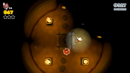 Super Mario 3D World Castle-2 Green Stars