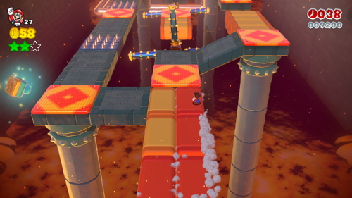 Super Mario 3D World Castle-3 Stamp