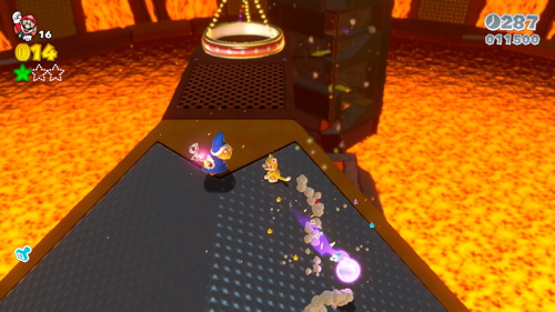 Super Mario 3D World Castle-5 Green Stars