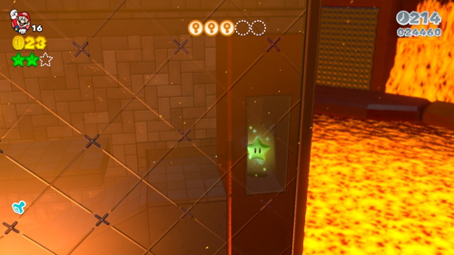 Super Mario 3D World Castle-5 Green Stars