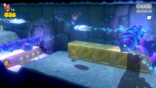 Super Mario 3D World Castle-6 Green Stars