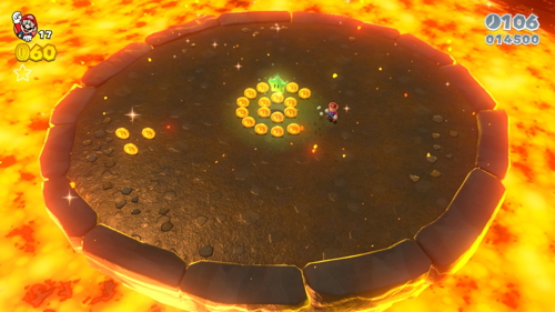 Super Mario 3D World Castle-A Green Stars