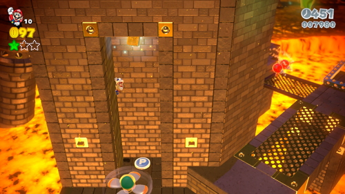 Super Mario 3D World Castle-Castle Stamp