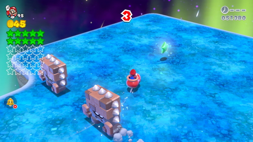 Super Mario 3D World Crown-Mystery Green Stars