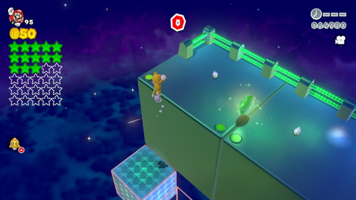 Super Mario 3D World Crown-Mystery Green Stars