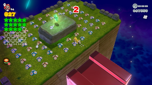 Super Mario 3D World Crown-Mystery Green Stars