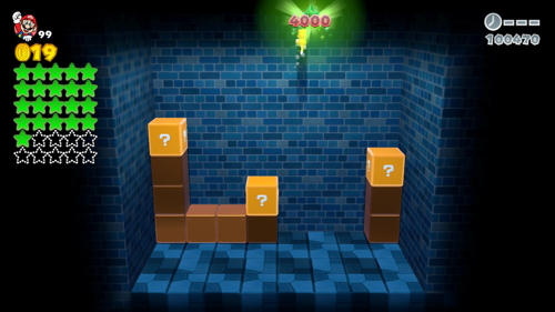 Super Mario 3D World Crown-Mystery Green Stars