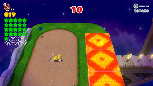 Super Mario 3D World Crown-Mystery Green Stars