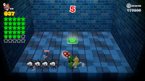 Super Mario 3D World Crown-Mystery Green Stars