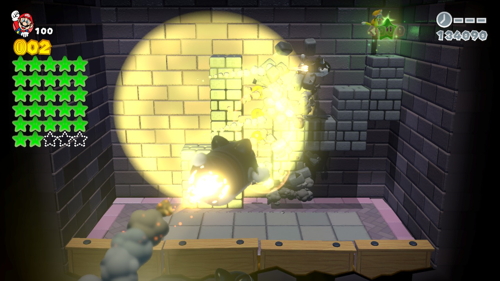 Super Mario 3D World Crown-Mystery Green Stars