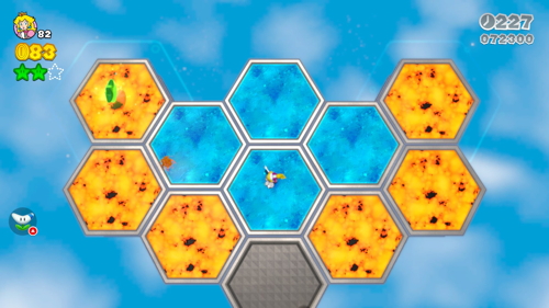 Super Mario 3D World Flower-10 Green Stars