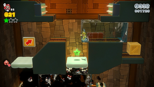 Super Mario 3D World Flower-2 Green Stars