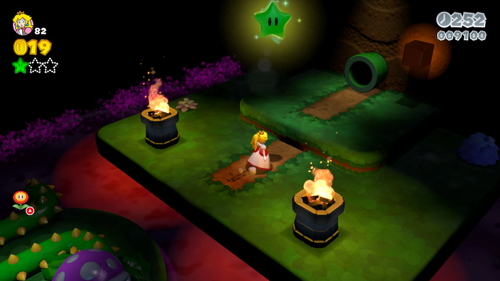 Super Mario 3D World Flower-3 Green Stars