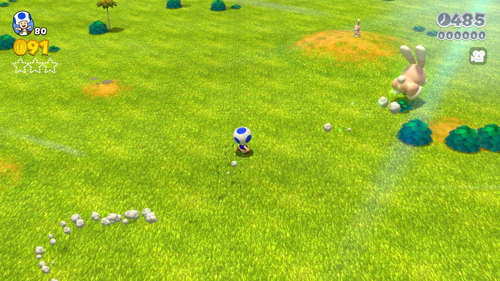 Super Mario 3D World Flower-5 Green Stars