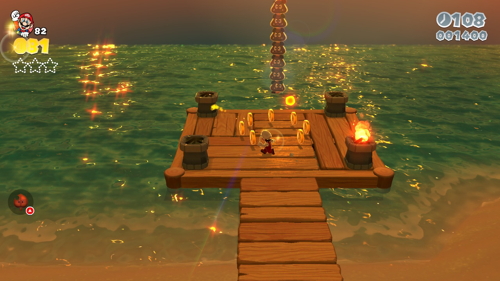 Super Mario 3D World Flower-9 Green Stars