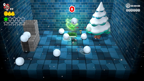 Super Mario 3D World Mushroom-Mystery Green Stars