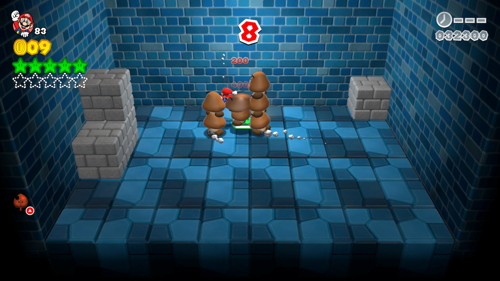 Super Mario 3D World Mushroom-Mystery Green Stars