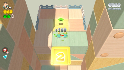 Super Mario 3D World Star-3 Green Stars