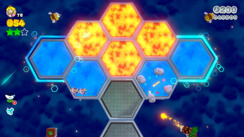 Super Mario 3D World Star-6 Green Stars