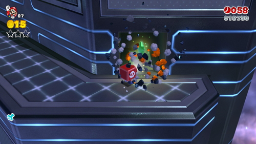 Super Mario 3D World Star-9 Green Stars