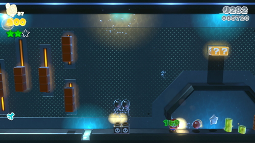 Super Mario 3D World Star-9 Green Stars