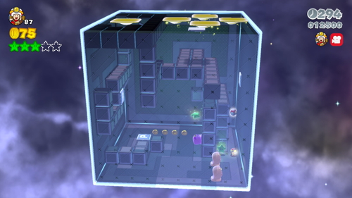 Super Mario 3D World Star-Toad Green Stars