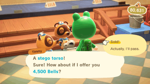 selling fossils acnh