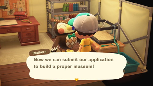 ACNH Museum Tent Application