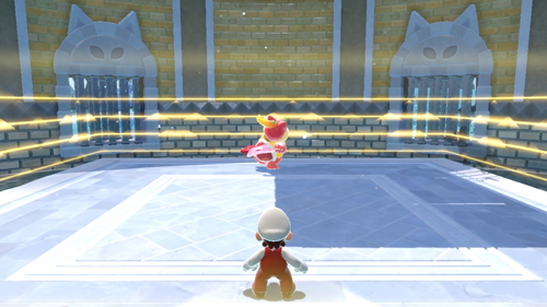 Bowser's Fury Clawswipe Colosseum Cat Shine