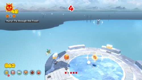 Bowser's Fury Crisp Climb Castle Cat Shine