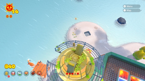 Bowser's Fury Fort Flaptrap Cat Coins