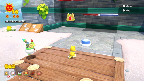 Bowser's Fury Fort Flaptrap Cat Shine