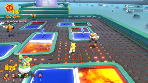 Bowser's Fury Fort Flaptrap Cat Shine