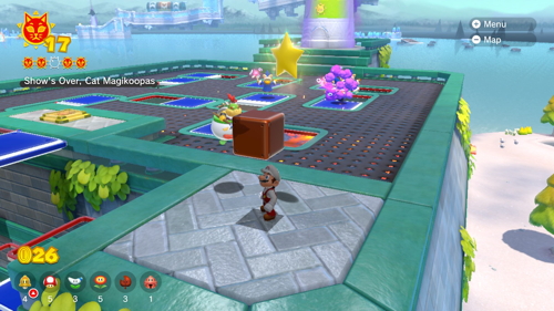 Bowser's Fury Fort Flaptrap Cat Shine