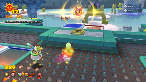 Bowser's Fury Fort Flaptrap Cat Shine