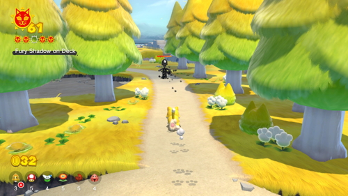 Bowser's Fury Fur Step Island Cat Shine