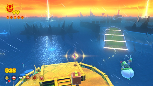 Bowser's Fury Lucky Isle Cat Shine