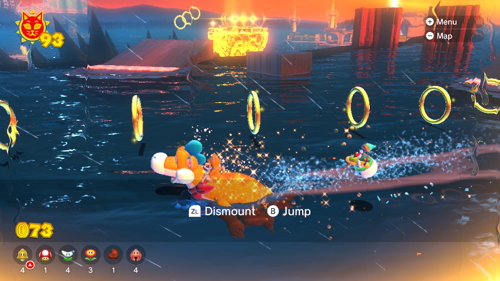 Bowser's Fury Lucky Isle Cat Shine