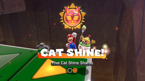 Bowser's Fury Mount Magmeow Cat Shine
