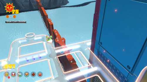 Bowser's Fury Pipe Path Tower Cat Shine