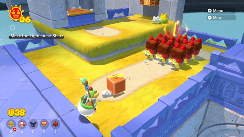 Bowser's Fury Pounce Bounce Isle Cat Coins